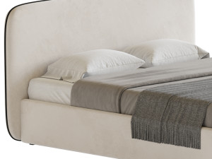 Barry bed with compartment 3Dモデル