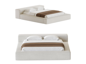 Low bed Casper 3D Model