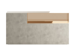 36e8 Glass Sideboard 07 3D Model