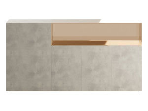 36e8 Glass Sideboard 07 3D Model