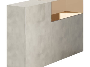 36e8 Glass Sideboard 07 3D Model