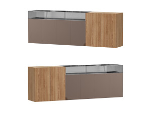 36e8 Glass Sideboard 3D Model