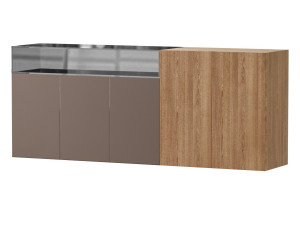 36e8 Glass Sideboard 3D मॉडल