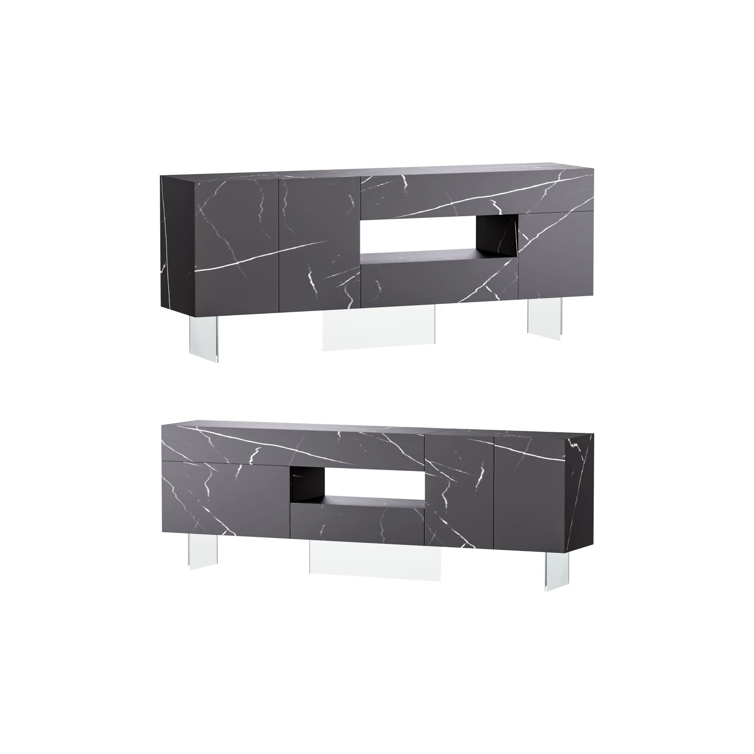 36e8 Sideboard 3D Model .c4d .max .obj .3ds .fbx .stl .blend 