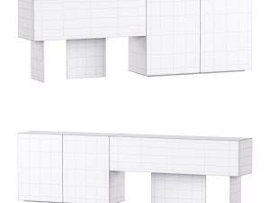 36e8 Sideboard 3D Model
