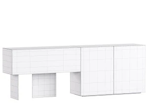 36e8 Sideboard 3D Model