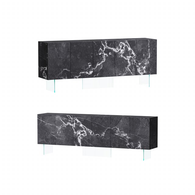 36e8 Sideboard Model 3D .c4d .max .obj .3ds .fbx .stl .blend 