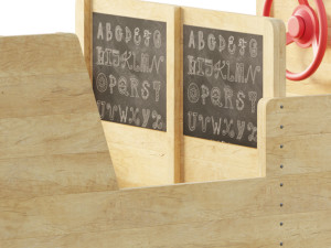 ADMIRAL WOODEN PLAY BOAT 3D 모델