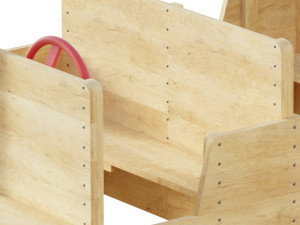 ADMIRAL WOODEN PLAY BOAT 3D 모델