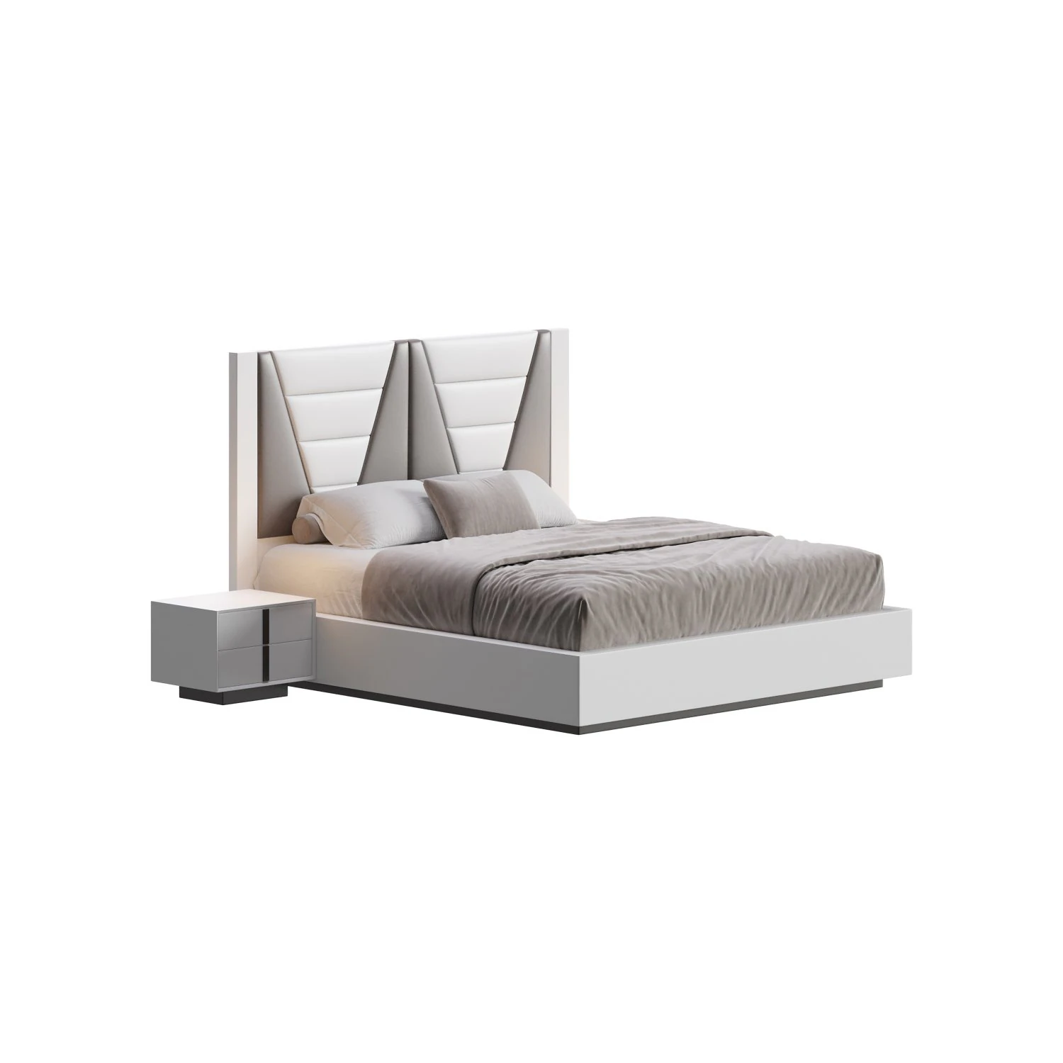 Akil 침대 디자인 3D 모델 .c4d .max .obj .3ds .fbx .stl .blend 