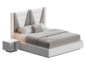 Akil 침대 디자인 3D 모델