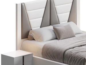 Akil 침대 디자인 3D 모델