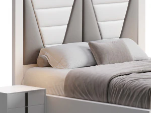 Akil 침대 디자인 3D 모델