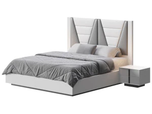 Akil 침대 디자인 3D 모델