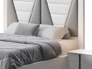 Akil Bed Design Model 3D