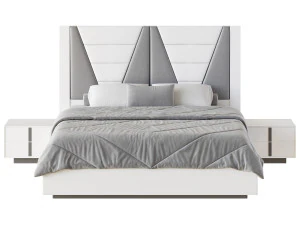 Akil 침대 디자인 3D 모델