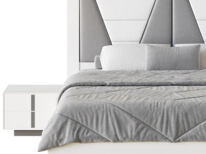 Akil 침대 디자인 3D 모델