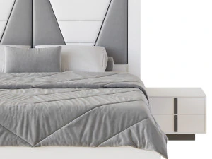 Akil 침대 디자인 3D 모델