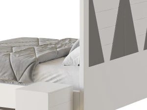 Akil 침대 디자인 3D 모델