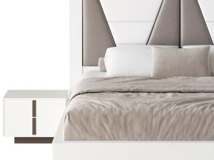 Akil 침대 디자인 3D 모델