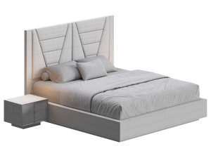 Akil Bed Design Model 3D