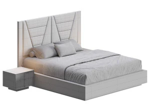 Akil 침대 디자인 3D 모델