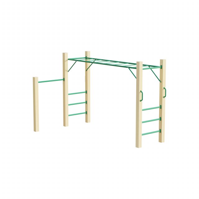 AMAZON 3M MONKEY BAR SET 3D Model .c4d .max .obj .3ds .fbx .stl .blend 