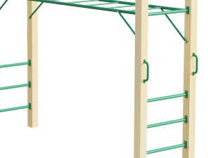 AMAZON 3M MONKEY BAR SET 3D Model