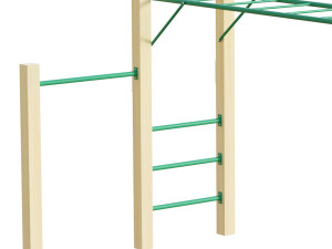 AMAZON 3M MONKEY BAR SET 3D Model