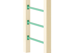 AMAZON 3M MONKEY BAR SET 3D Model