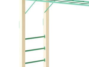 AMAZON 3M MONKEY BAR SET 3D Model
