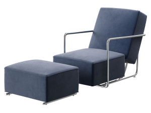 Armchair Flexform 3D Model