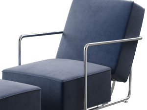 Armchair Flexform 3D Model