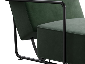 Armchair Flexform 3D Model