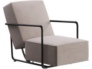 Armchair Flexform 3D Model