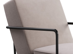 Armchair Flexform 3D Model