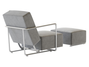 Armchair Flexform 3D Model