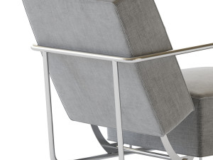Armchair Flexform 3D Model