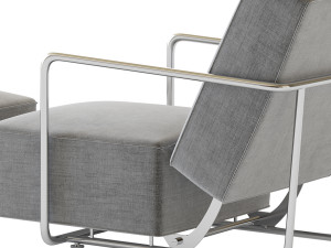 Armchair Flexform 3D Model