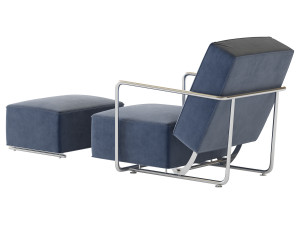 Armchair Flexform 3D Model