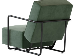 Armchair Flexform 3D Model