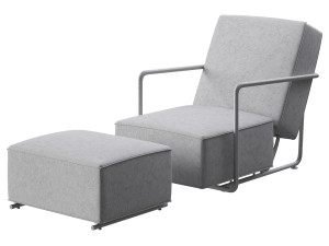Armchair Flexform 3D Model