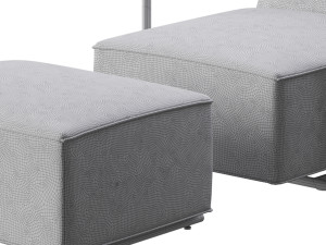 Armchair Flexform 3D Model