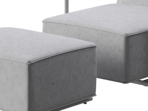 Fauteuil Flexform Modèle 3D