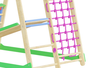 Childrens sports bunk BambinoWood Plus 3D Model