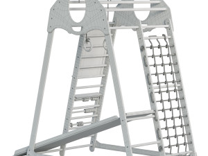 Childrens sports bunk BambinoWood Plus 3D Model