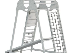 Childrens sports bunk BambinoWood Plus 3D Model