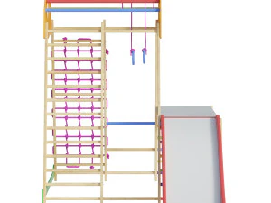 Childrens sports complex BambinoWood Plus 1-1 3D Model