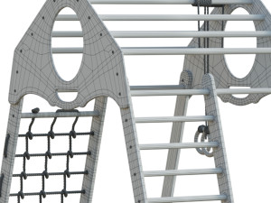 Childrens sports complex BambinoWood Plus 1-1 3D 모델