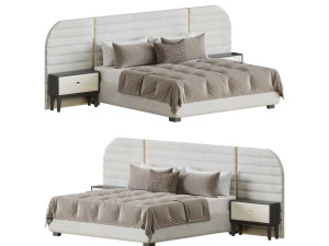 Tempat tidur MERTON Model 3D